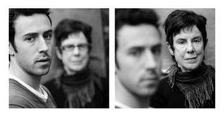 Tasso and Randy, Thessaloniki, Greece, 2010