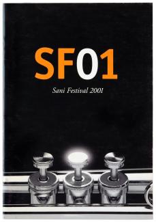 Festival brochure cover, 2001