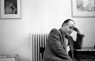 Dinos Christianopoulos, poet, 1992