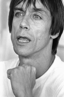 Iggy Pop, singer, 1990