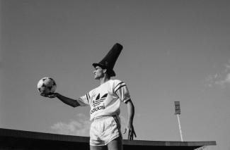 Magdy Tolba, football player, 1991