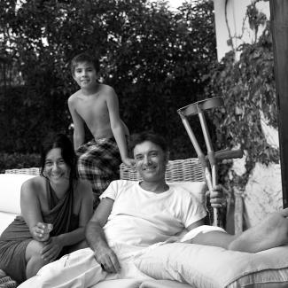 Anna, Nikos, Vassilis, Thessaloniki, Greece, 2009